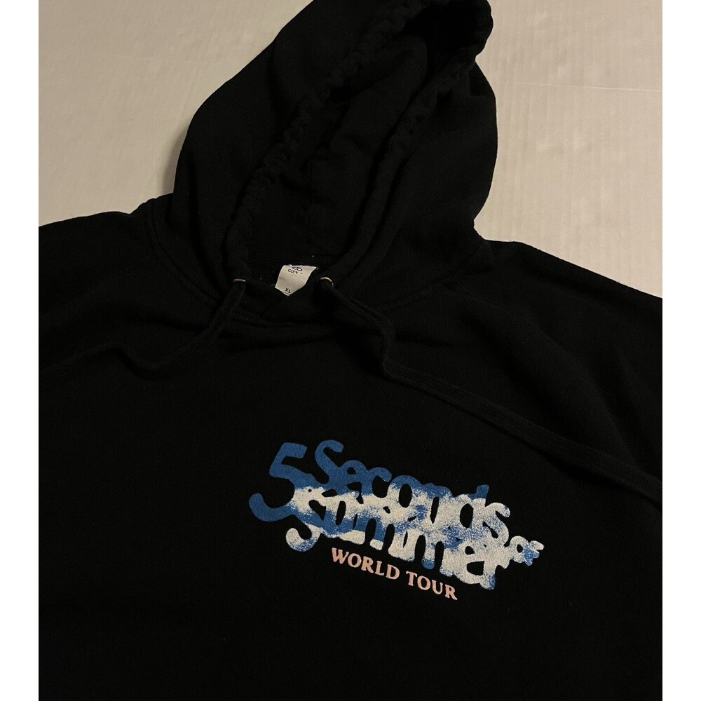 NEW 5 Seconds Of Summer 2022 Take My Hand Shame World Tour Hoodie Sweatshirt XL